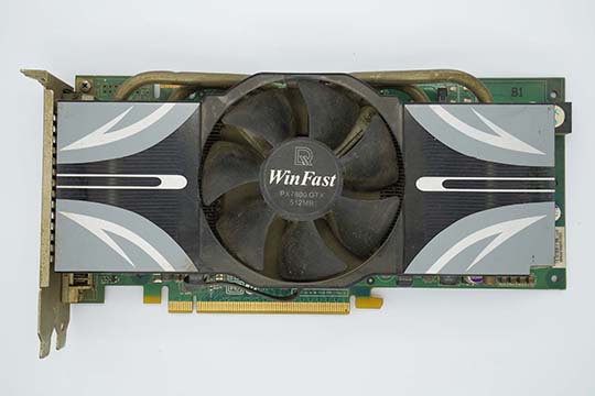 丽台Winfast PX7800 GTX 512MB显示卡（nVIDIA GeForce 7800 GTX芯片）